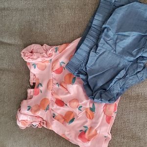 Baby Girl Just One You 3m 2piece shorts outfit